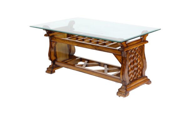 Teak Wooden Center cum Coffee Table 002