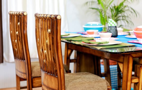 Latest Teak Wooden Dining Set - Image 3