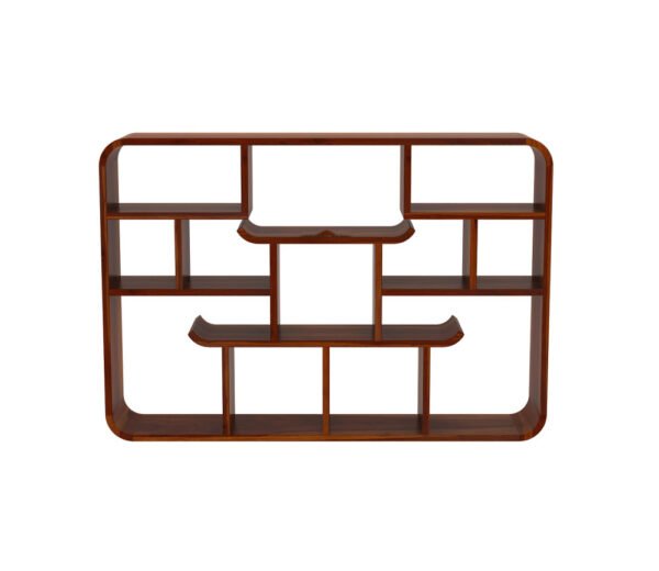 Teak Wooden Francis Wall Shelf - Image 2